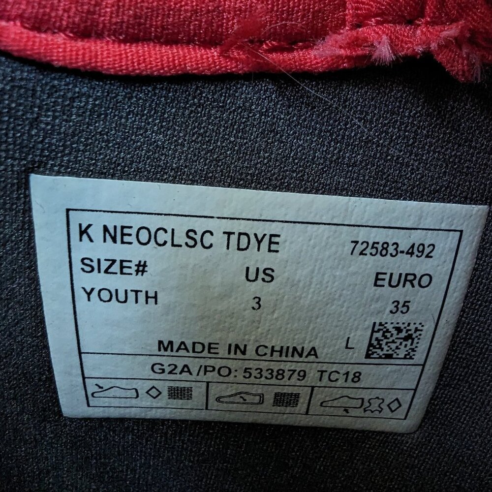 NIB Bogs Kids Neo-Classic Tie-Dye Boots, US Size 3 - Picture 8 of 9